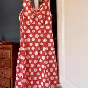 Boden Polka Dot Dress Size 10R